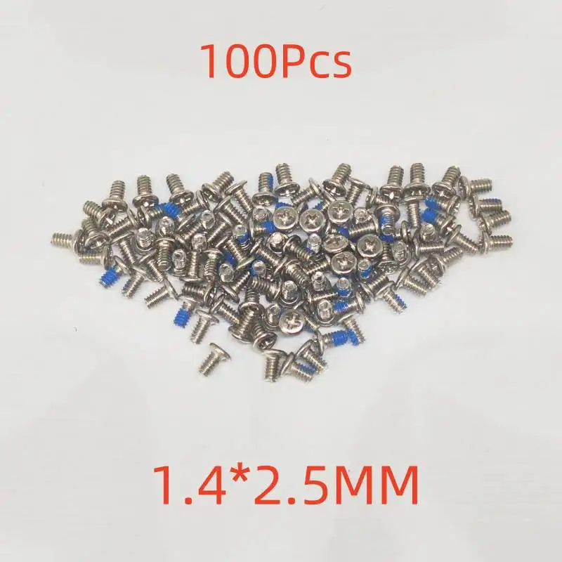 100pcs/Lot 3.0mm 3.5mm Screws For Samsung Galaxy A50 A70 A20 A40 A21 A31 A41 A51 A32 A42 A52 A72 A33 A53 A73 A12 A13 Phone Screw