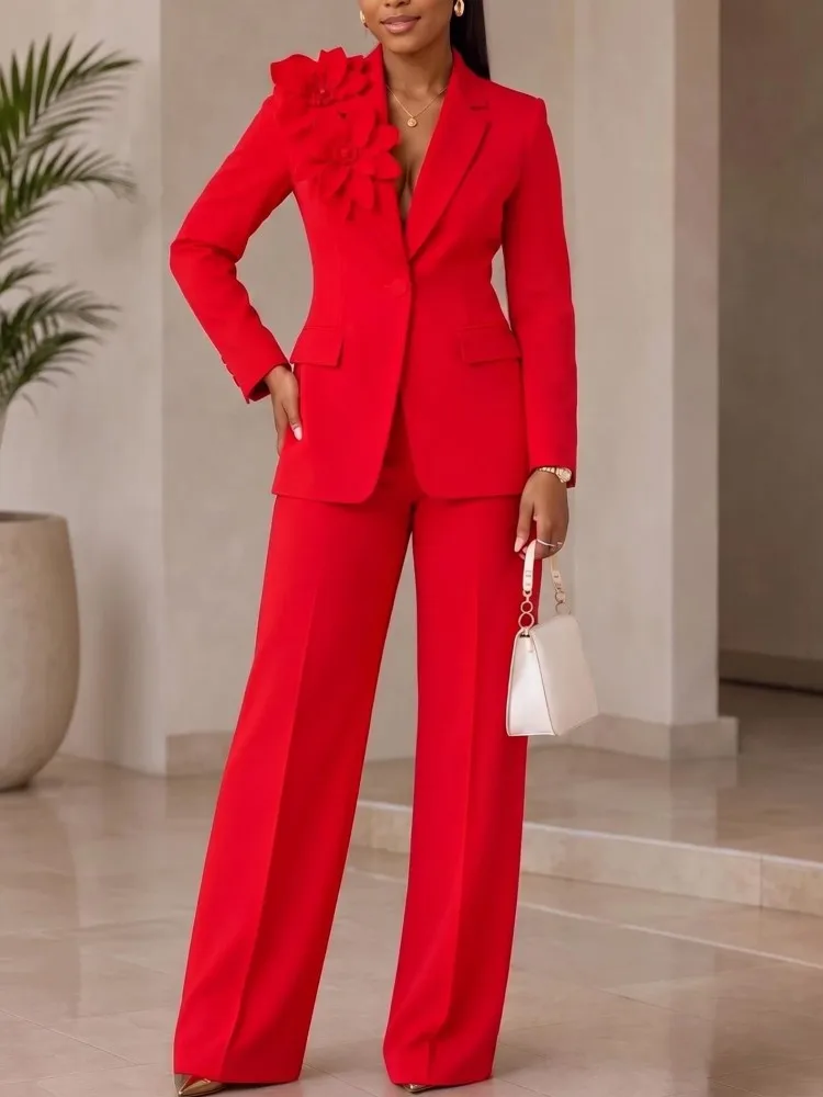 Picture 5: 2 Piece Women Sets New Arrival Plus Size Spring Autumn Matching Sets Long Sleeve Top And Pants Suits Outfits Oversized Clothing