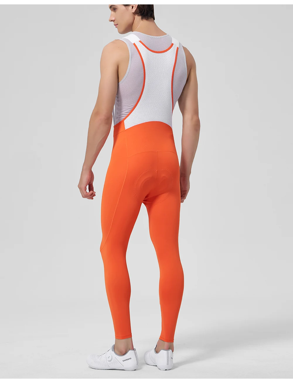 Cheji Cycling Lange Trägerhose, atmungsaktive Kompressions-Trägerhose für Herren – Detail 18