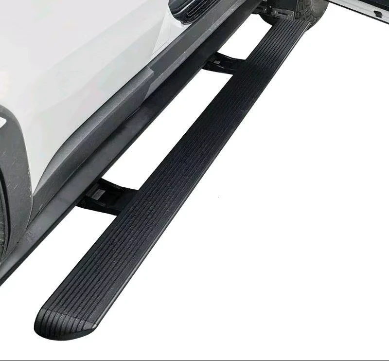 

Sports Style Aluminum Alloy Automatic Electric Side Step - All Black Panel Running Board for Jimny 3 Doors