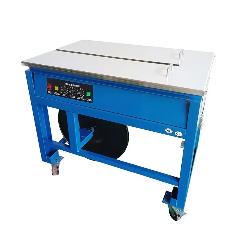 for Wooden box semi-automatic heavy duty strapping machine