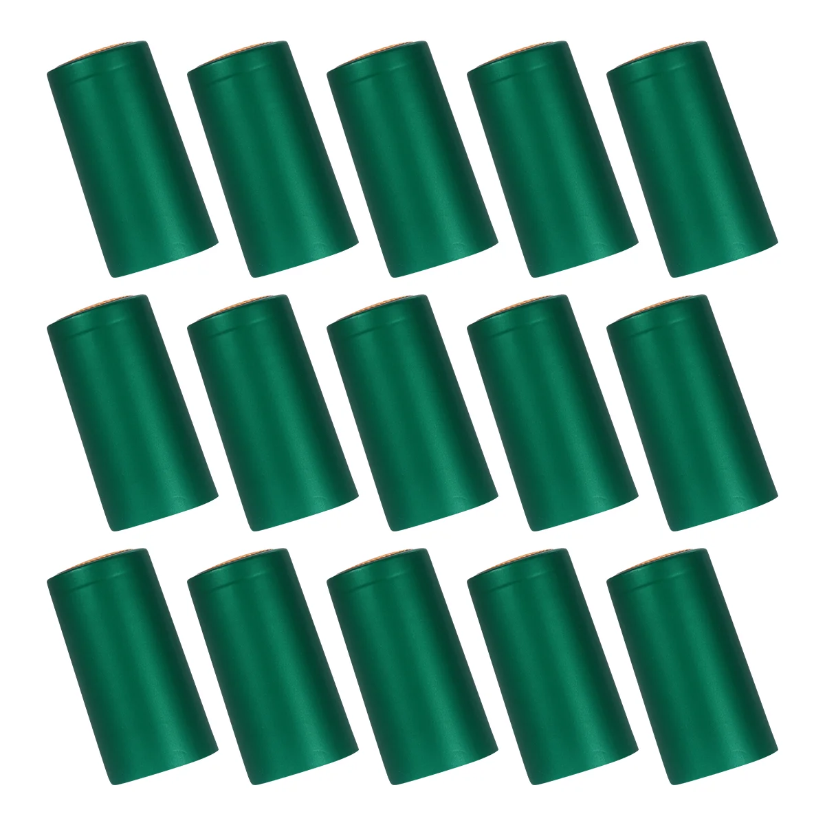 

100 Pcs Bottle Cap Red Top Supplies Plastic Kit Seals Heat Shrink