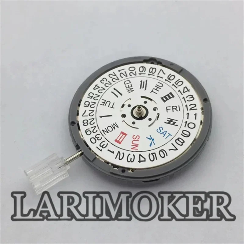 LARIMOKERC NH35 Beweging Hoge Nauwkeurigheid Mechanisch Automatisch Polshorloge Wit Zwart Blauw Groen Datum Set Horloge 3.0 Klok Kroon