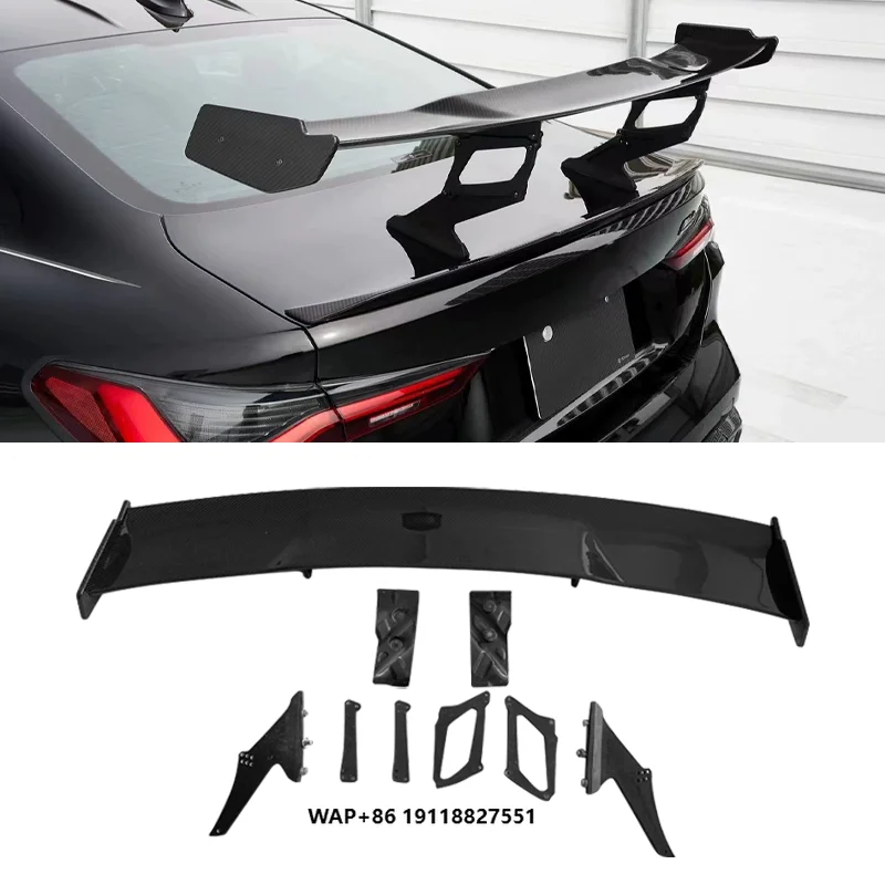 

3D Style for M3G80M4G82 Dry Carbon Fiber Rear Spoiler Rear Wing Car Bumper Auto Parts