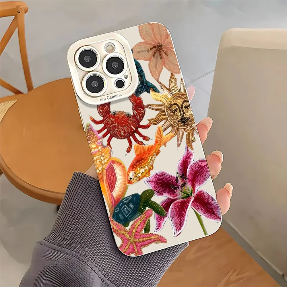 Trendige Handyhülle für Samsung Galaxy S26 S25 S24 S23 Ultra S22 S21Plus FE A57 A56 A55 A54 A53 A36 A35 A34 5G TPU-Cover – Detail 19