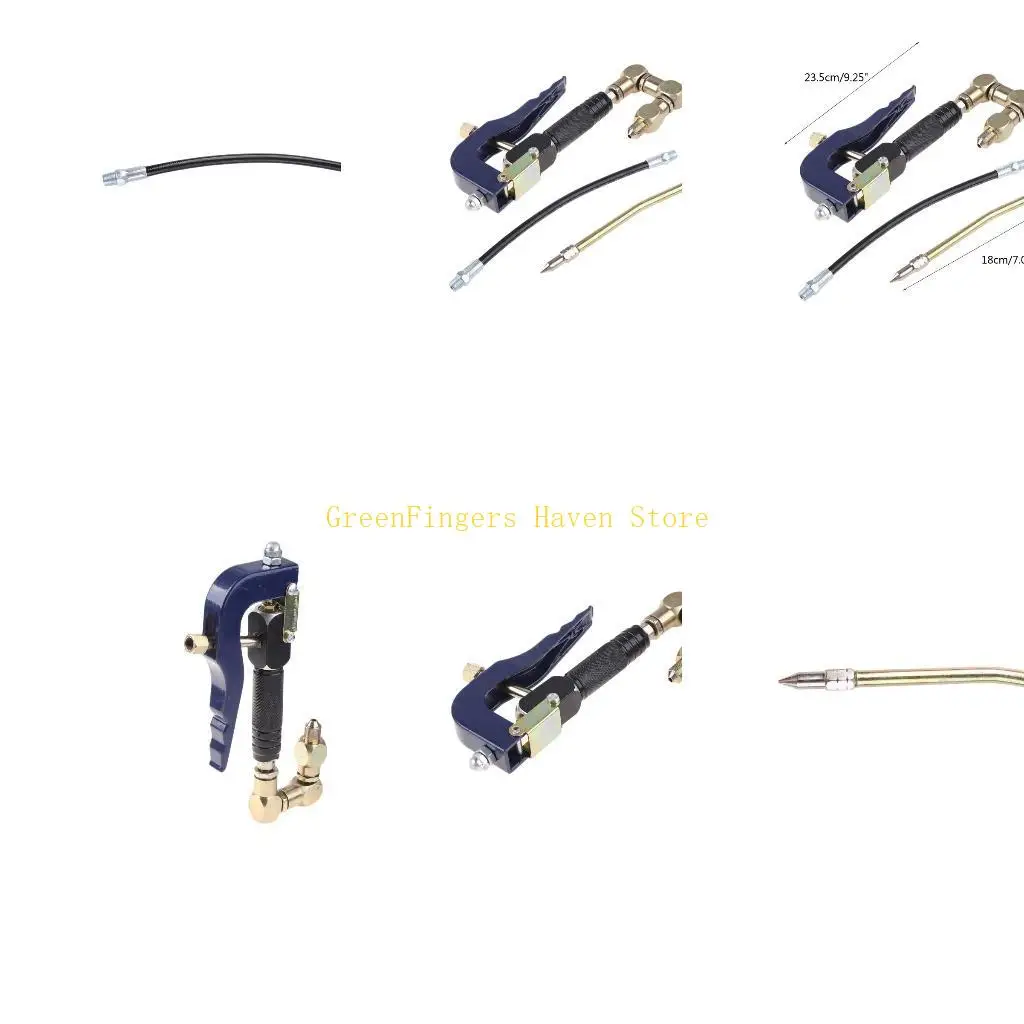 

F68D Пневматический смазочный пистолет Пневматическая смазка для инжекторов высокого давления для автомобильного завода