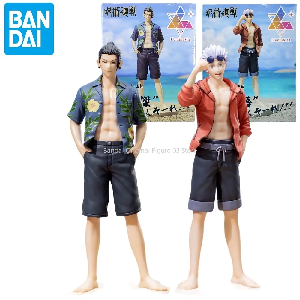 

Original SEGA Luminasta Jujutsu Kaisen Satoru Gojo Geto Suguru Summer Wear Ver. PVC Anime Action Figures Model Collection
