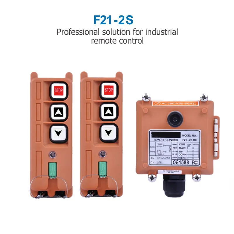 controle remoto industrial sem fio talha eletrica controle remoto enrolamento motor switches sandblast interruptor de radio f212s 2t1r 01