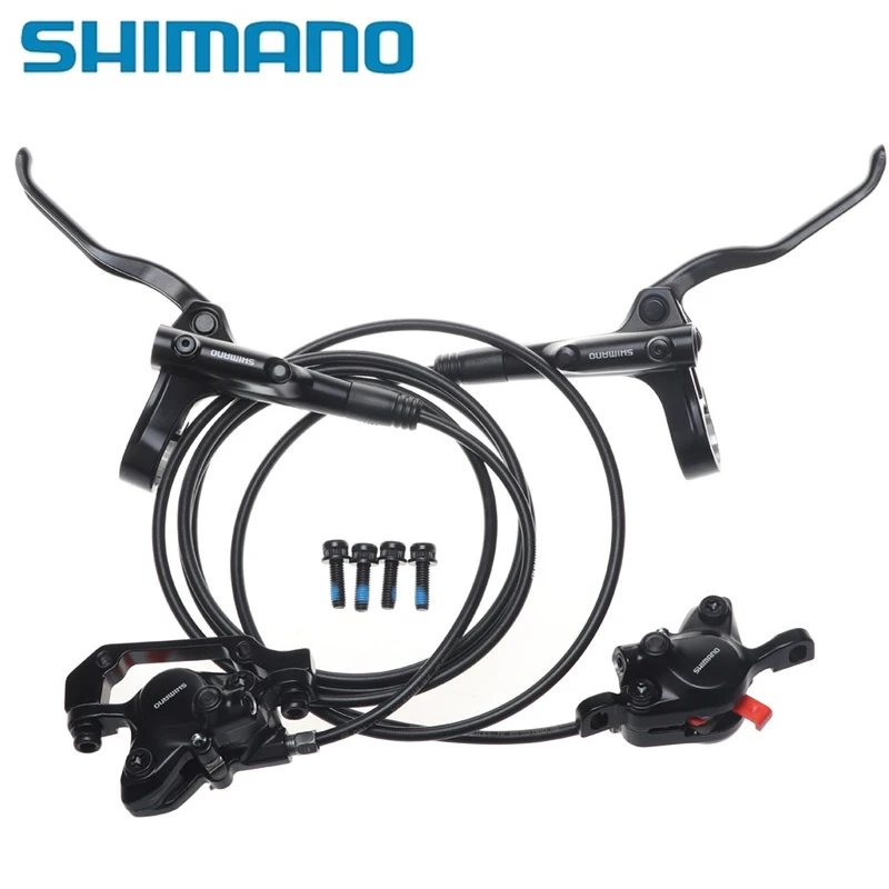 SHIMANO BR BL MT200 MTB Bicycle Hydraulic Disc Brake Left Front Right Rear 800*1450MM 2 Piston 3 Finger Steel Lever Bike Brake