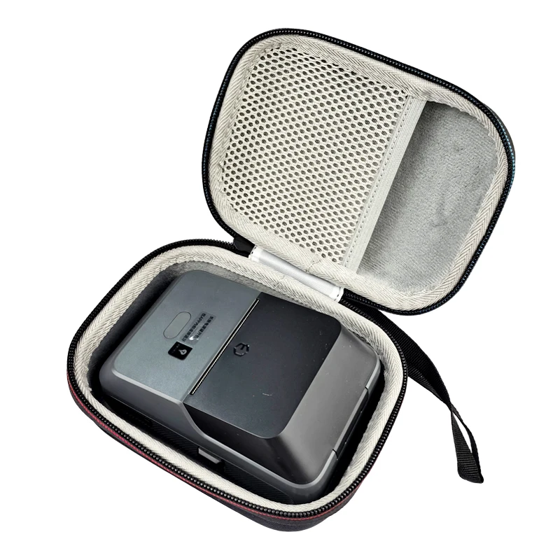 ZOPRORE Harte EVA-Reisebox für den Außenbereich, Tragetasche, Aufbewahrungskoffer, Abdeckung für DETONGER P2 Mini Thermo-Etikettendrucker