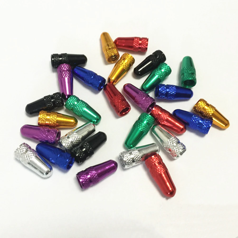 

4pcs Aluminum Alloy Bike Tire Caps For Road Bicycle Violet Rustproof Leakproof Easy Install Decorative Dust Covers