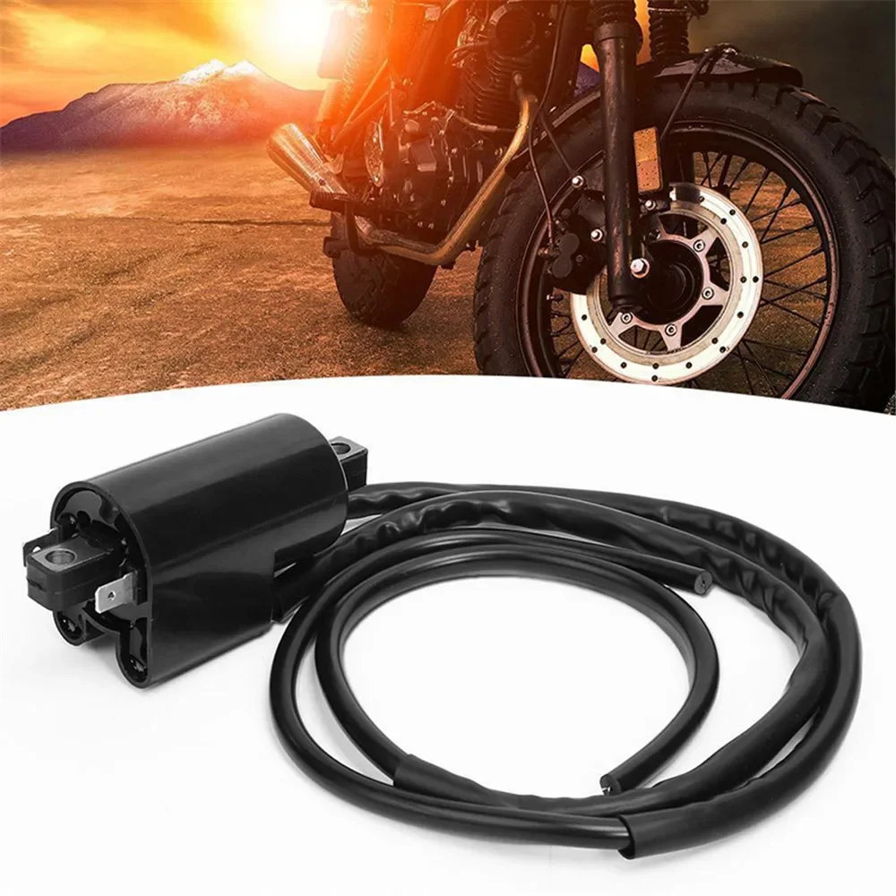2-Wire Ignition Coil for Suzuki GSF400 GSF600 GSF1200 GSF 400 600 1200 Bandit Black Metal + Plastic Auto Car Accessories