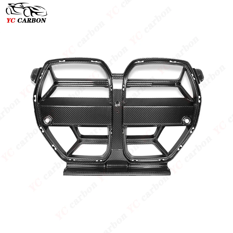 For BMW M3 M4 G80 G82 G83 grille CLS Style High quality Carbon Fiber Car Front Bumper Air Intake Grills Bumper Air Intake Grill