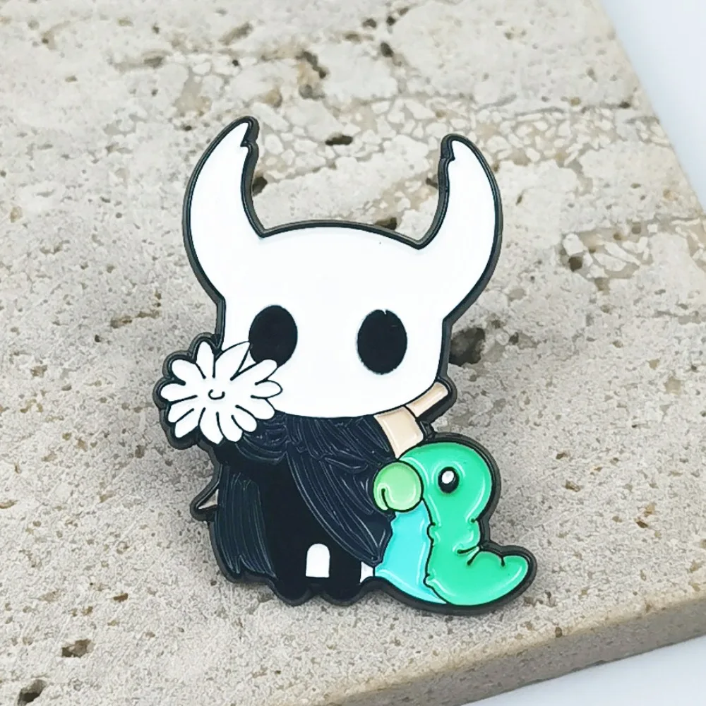 Game The Hollow Knight Peripheral Cartoon Badge Brooch Pin Cosplay Backpack Jewelry Accessories Decoration Collection Xmas Gift