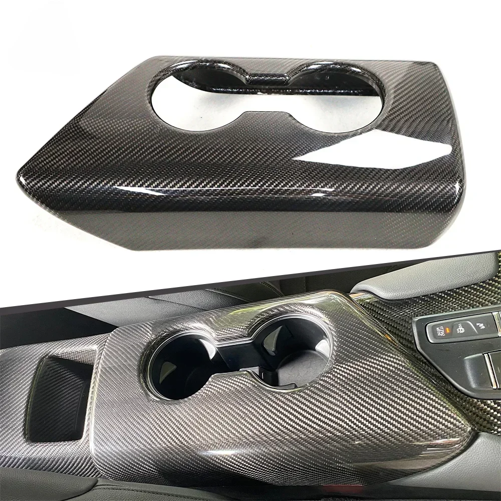 

Parts Center Console Armrest Box Cover Dry Carbon Fiber Gloss/Matt/Forged For Toyotas Supra A90 2019+