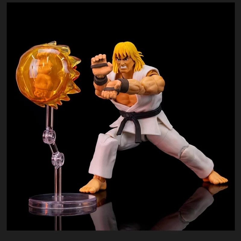 

Genuine Street Fighter Guile Ken Dhalsim Vega Chun Li Model Garage Kit Action Figure Game Peripheral Desktop Decoration Gift