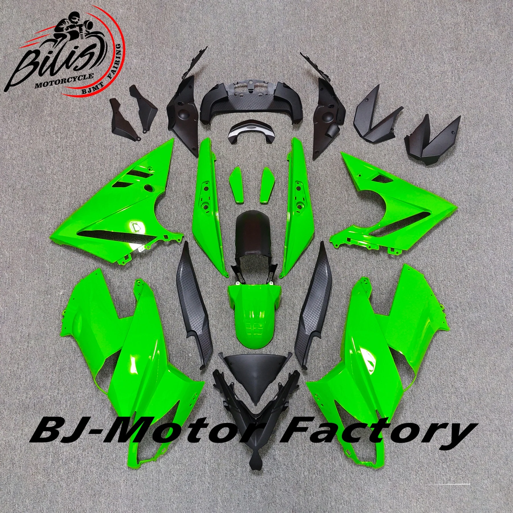 مجموعة هدايا بلاستيكية ABS للدراجات النارية مناسبة لـ Kawasaki Ninja 650 2009-2011 EX650 ER6F 2009-2011 هدية برتقالية