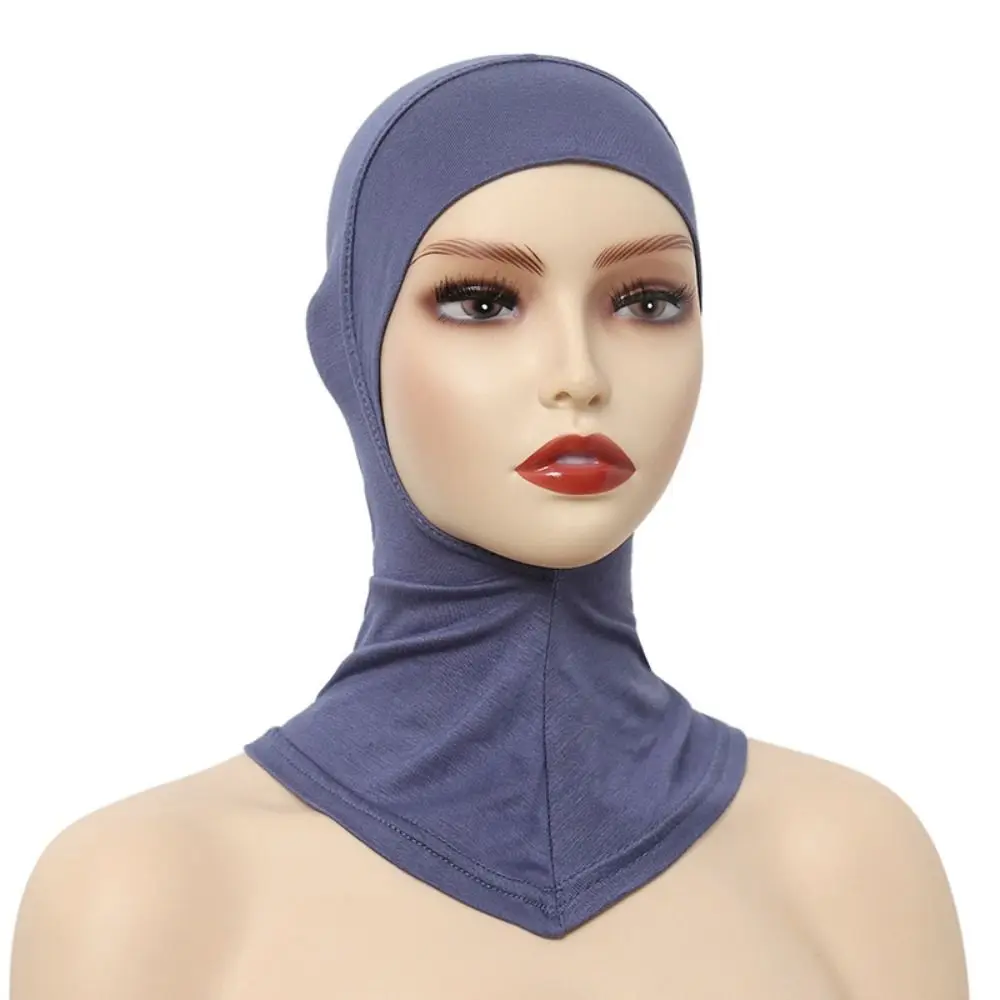 26 Colors Hijab Inners Caps Classic Stretchable Jersey Cotton Tube Cap Cotton High Elasticity Under Scarf Scarves Dress Up