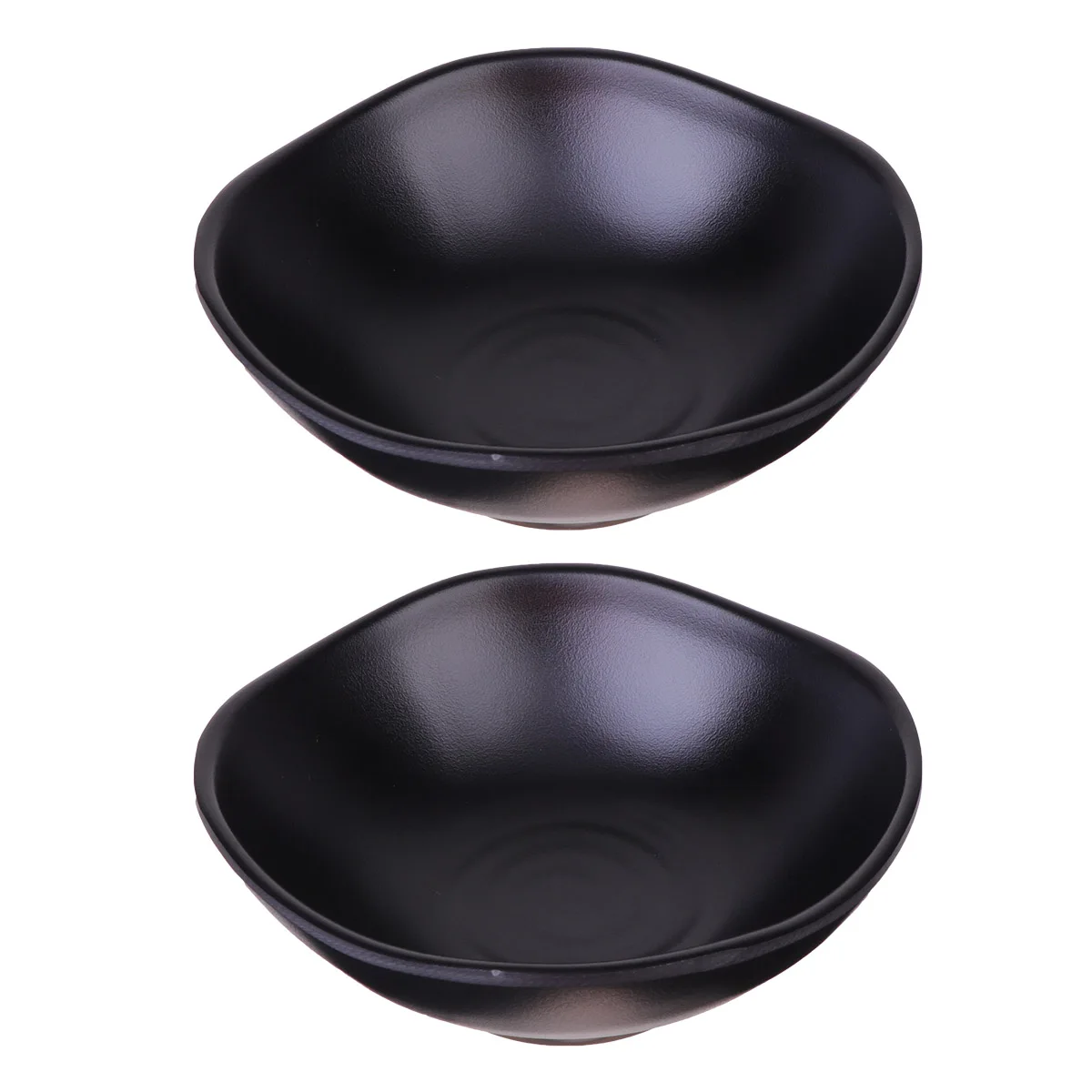 

2pcs Seasoning Bowls Melamine Sauce Dishes for Kitchen Restaurant Serving Bowl Flavor Hot Pot Appetizer Small Plates