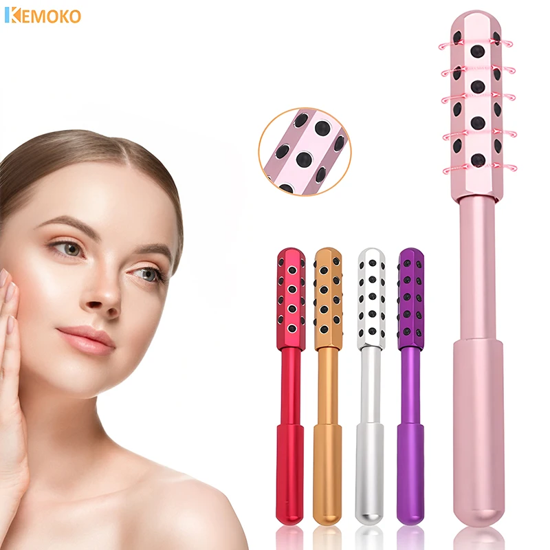 

New Germanium Face Massage Beauty Acupoint Stick Wholesale Beauty Roller Tool Face Skin Care Gua Sha Cellulite Massager Beauty