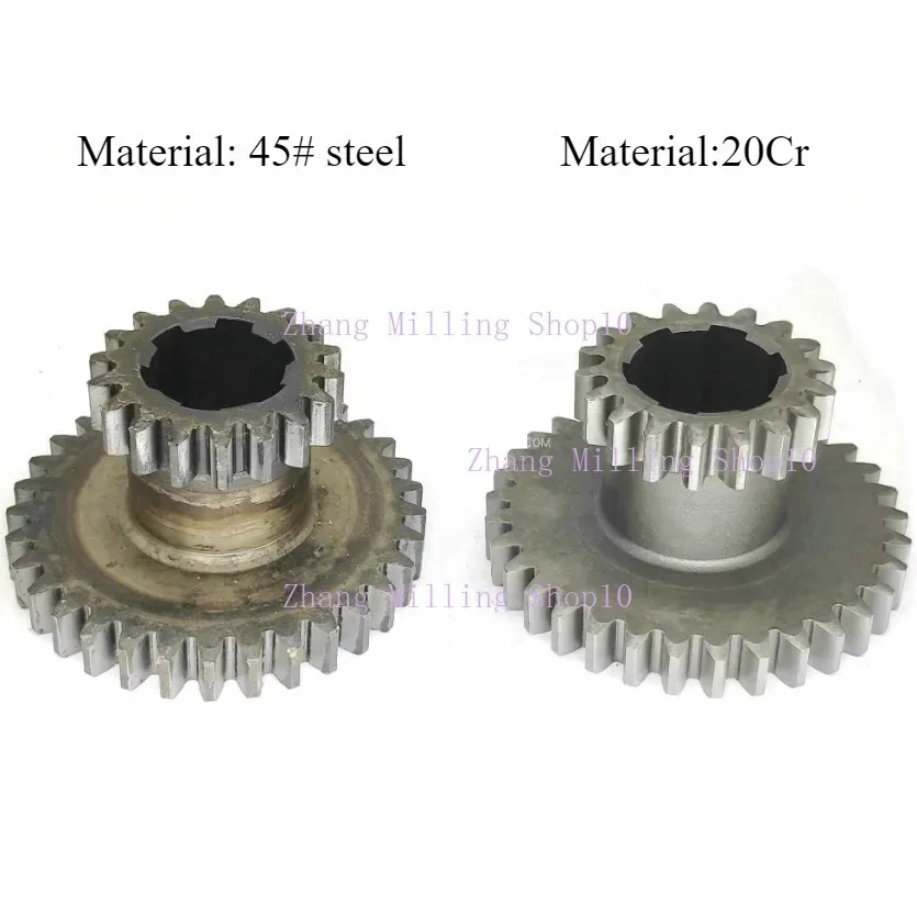 

For Beijing nantong X62W X52K 53K XA5032 B1-400 Milling machine 372 Duplex gear Z18/33