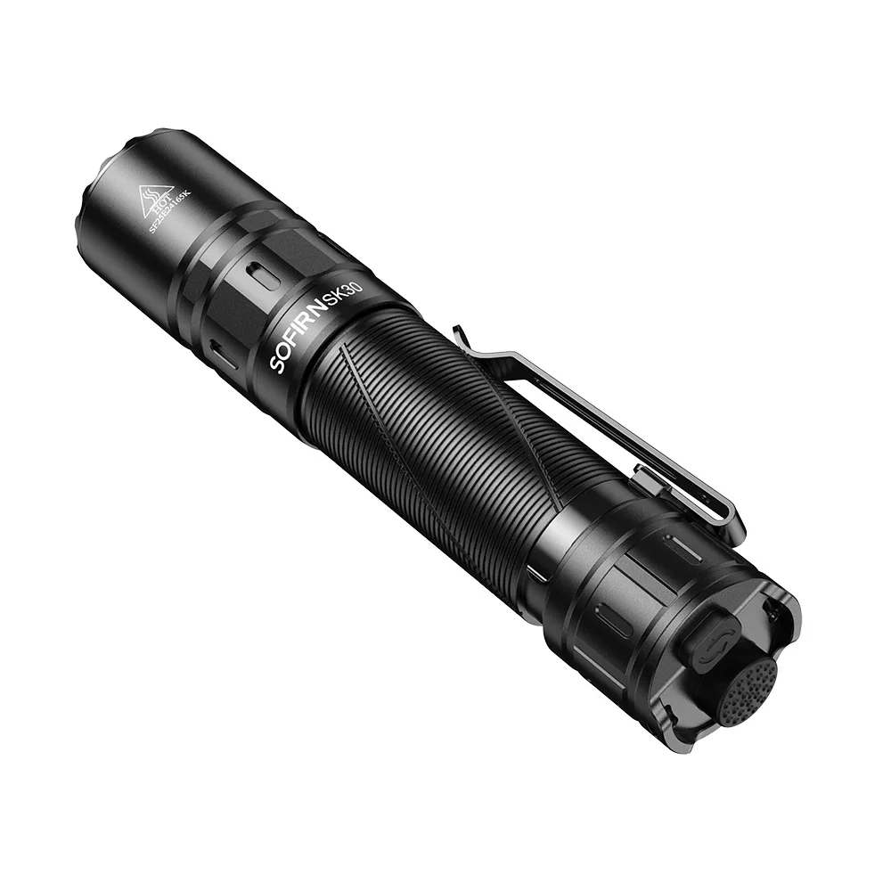 SOFIRN SK30 2800LM SFT70 Tactical Flashlight 6000K LED Light 21700 USB C Rechargeable Double Switch Torch Light