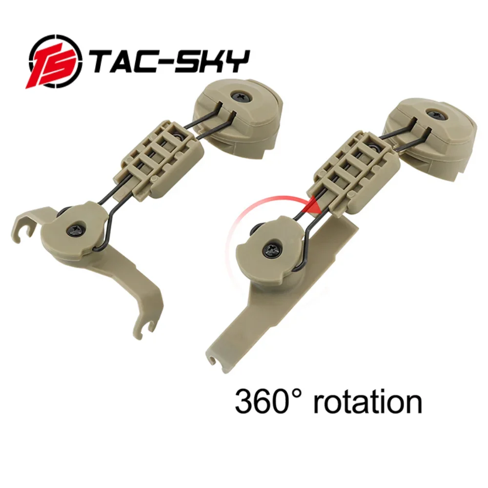 TS TAC-SKY SORDIN ARC Rail Adapter Tactical Helmet Accessory For MSA SORDIN Hunting Shooting Tactical Headset