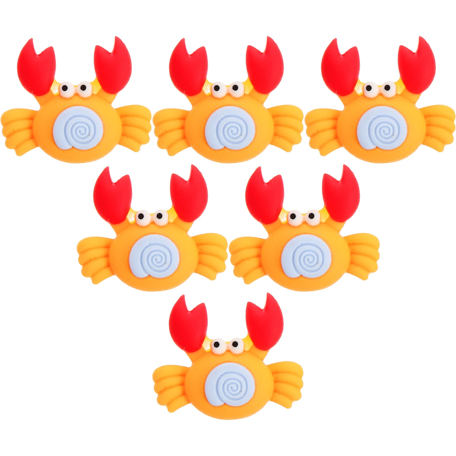 

20Pcs Ocean Theme Resin Charms Durable Phone Cases DIY Craft Accessories Hairpin Making Materials Flatback Decorations