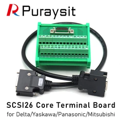 Puraysit SCSI26Pin Terminal Board Adapter Board Wiring Relay