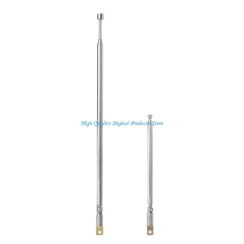U2JE Telescopic Aerial Antenna 4/5 Section Extendable Radio Receiver for Home Radio