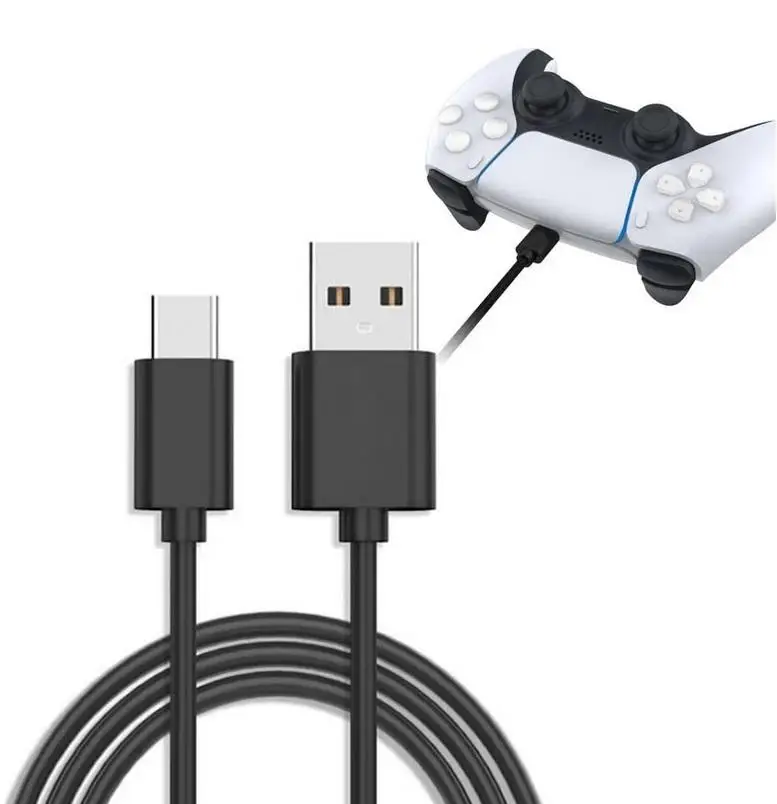 Câble d'alimentation de chargeur USB de type C pour Sony PS5, Xbox Series X, S, manette de jeu Switch Pro, manette de jeu NS, Oled, Lite, fil de charge