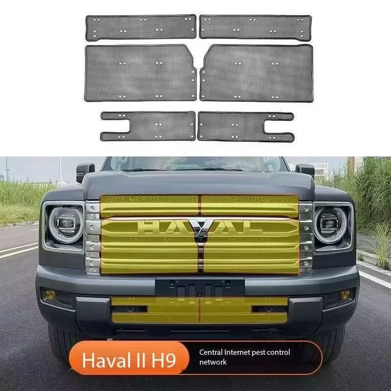 

Dust-proof Car Front Grille Insect Screen Net Protective Mesh Cover Parts For Haval H9 MK2 Exterior Decoration Accessories 2025