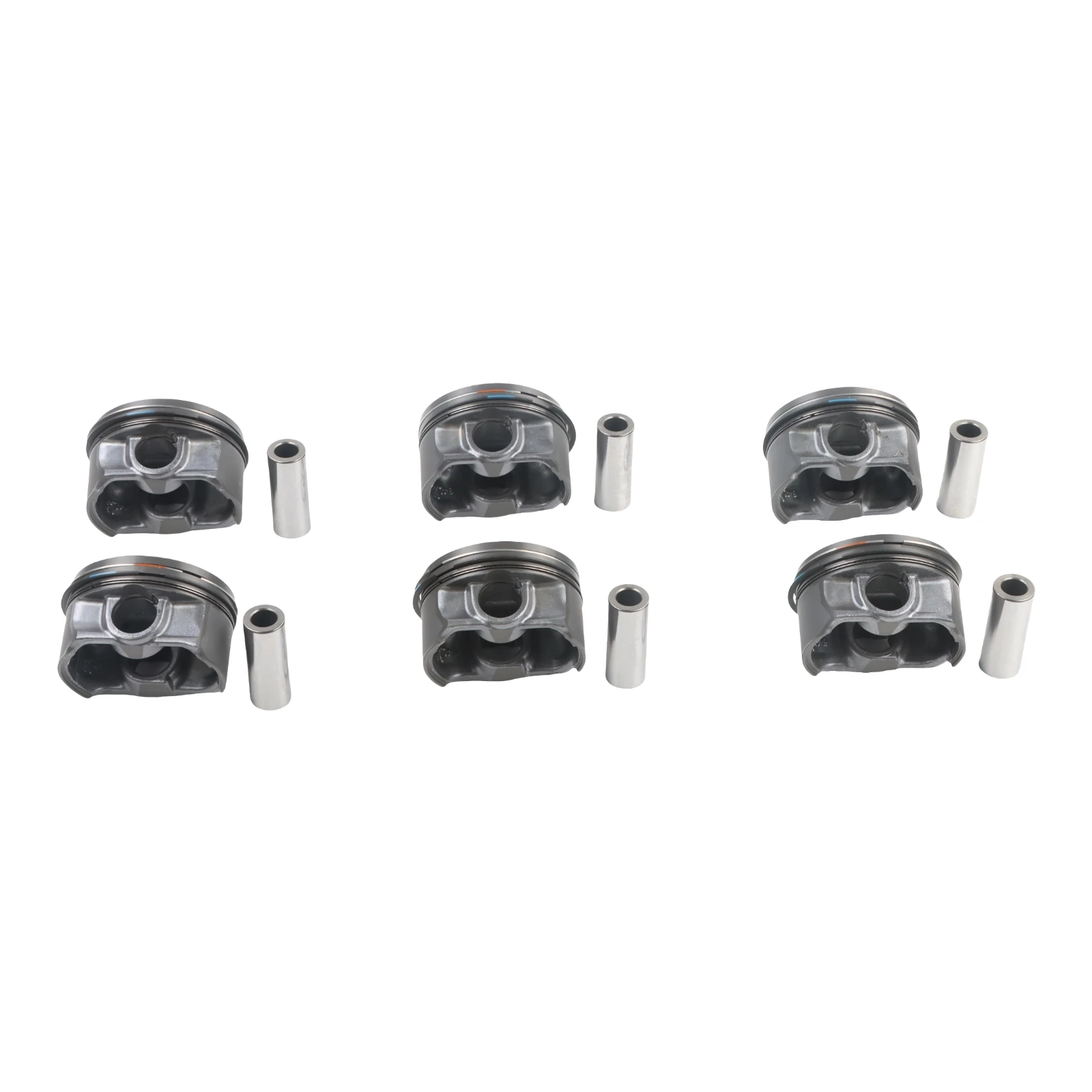 1set Engine Pistons Rings Set 11257506222 11257506252 For 2000-2008 BMW 3 5 X3 X5 E46 E39 E60 M54 3.0L