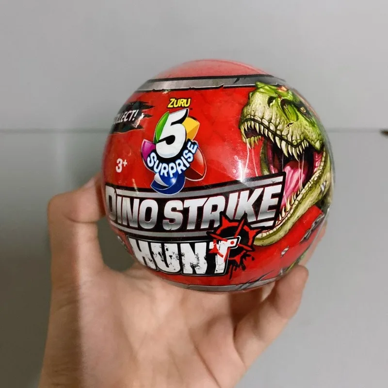 

Mini Brands Mystery Blind Box Toy Dino Strike Hunt Surprise Ball Action Figure Dinosaur Miniature Collection Ornaments Kids Gift