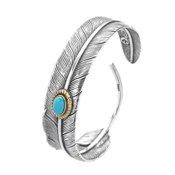 Youthway 藍色綠松石手鍊 不鏽鋼防水手鍊 適合日常通勤 女士夏季手鍊 8 最佳銷售 綠松石手鐲 - №4