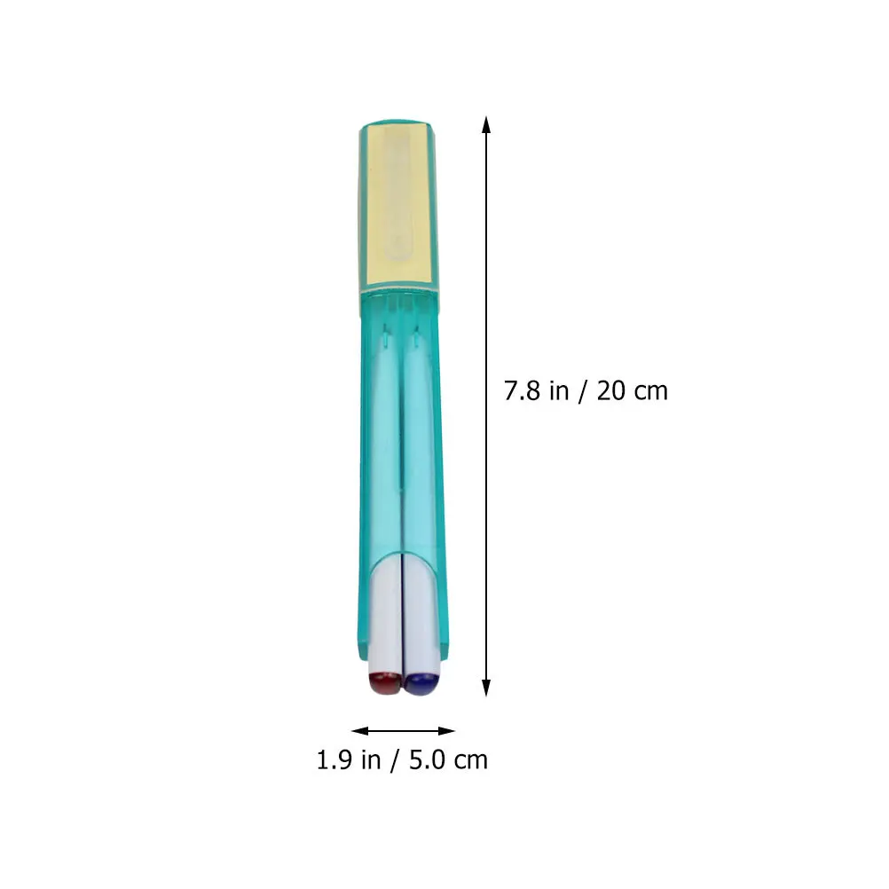 10 قطعة قلم حبر جاف مزدوج اللون طرف ناعم ناعم لمجلة دفتر مخطط تلوين أقلام الكتابة المكتبية للطلاب
