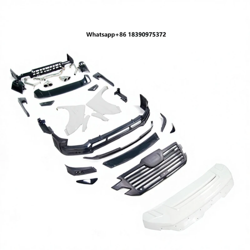 High Quality FRP Material R Style Bumper Body Kit New Condition for 2015 2016 2017 AYH30W Year