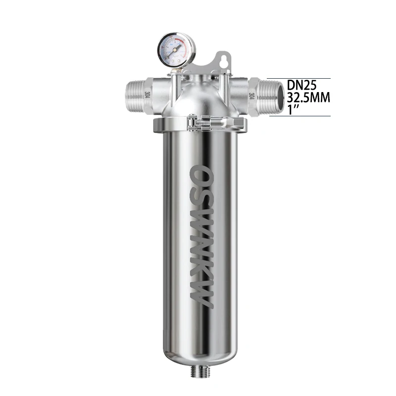 Sedimentfilter-Wasserfiltersystem für das ganze Haus, 40 μm, 316 Edelstahlgewebe