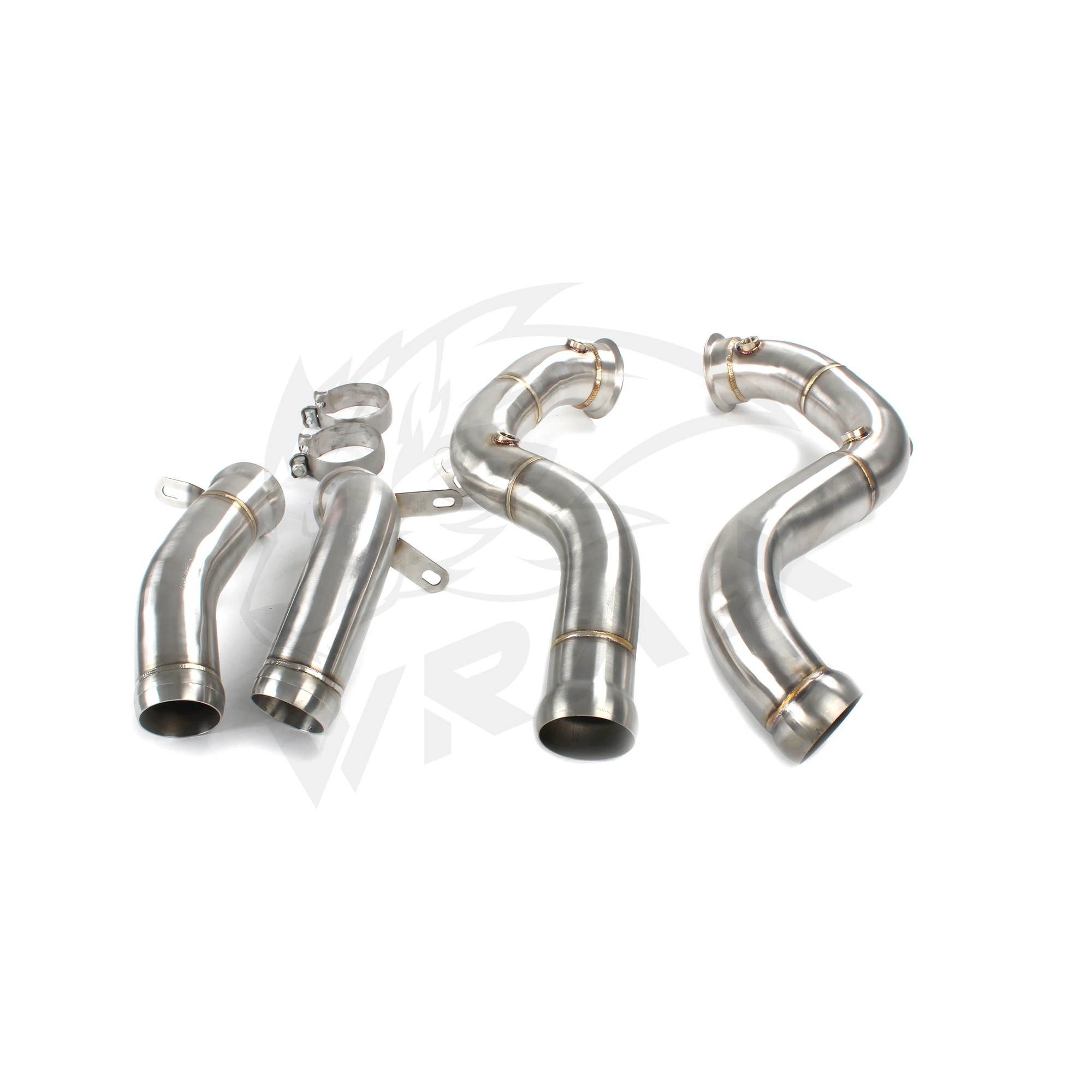 

WRAX Performance Exhaust Pipe for Mercedes-AMG GLC 63 Stainless Steel Catless Downpipe Free upgrade of Heat shield