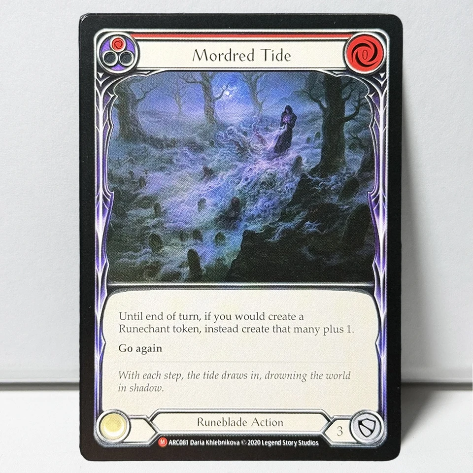Flesh and Blood FAB Regular Proxy TCG Game Card Glint the