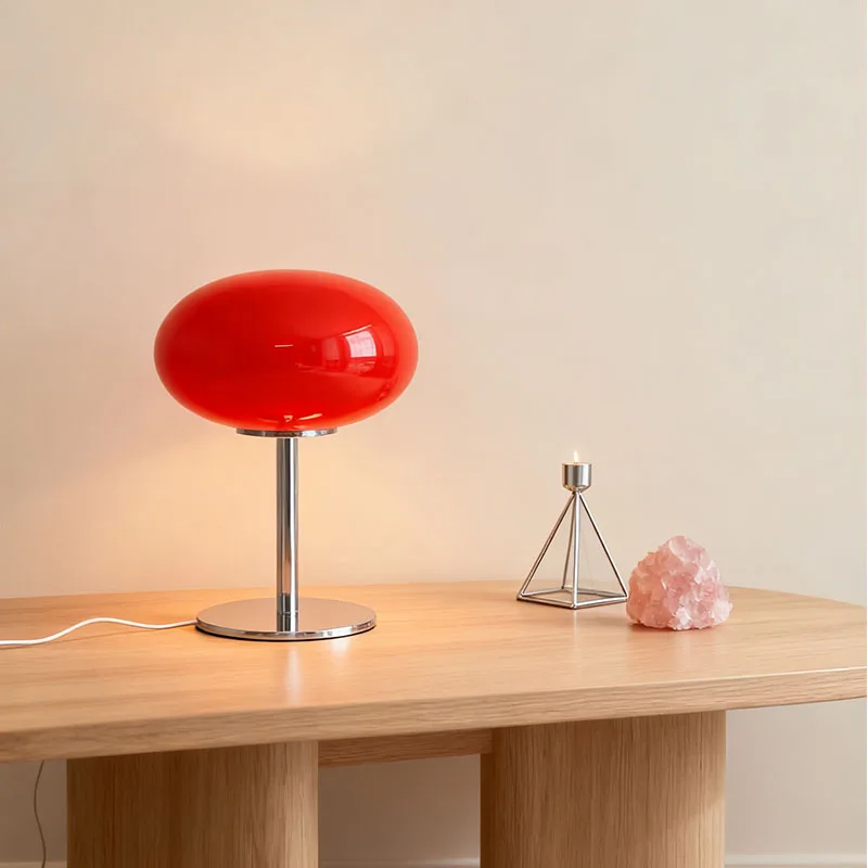 

Прикроватная лампа ins для девочек, декоративная настольная лампа с леденцом для спальни, винтажная лампа для комнаты в постмодернистском минималистском стиле House