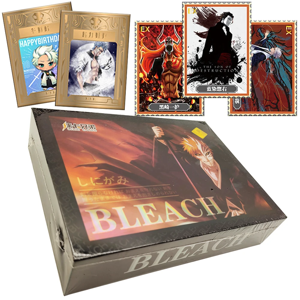 Bleach Collection Card Popularity Japanese Anime Peripheral HD Character Card Toys Encourage Children's Birthday Surprise Gifts
