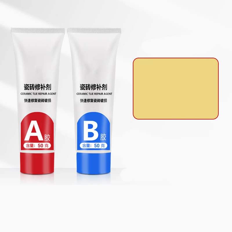 30/100G Tegelreparateur Ab Zelfklevende Keramische Reparatielijm Marmeren Vloertegel Toiletwastafel Reparatie Lijm Scheurreparatie Kitlijm