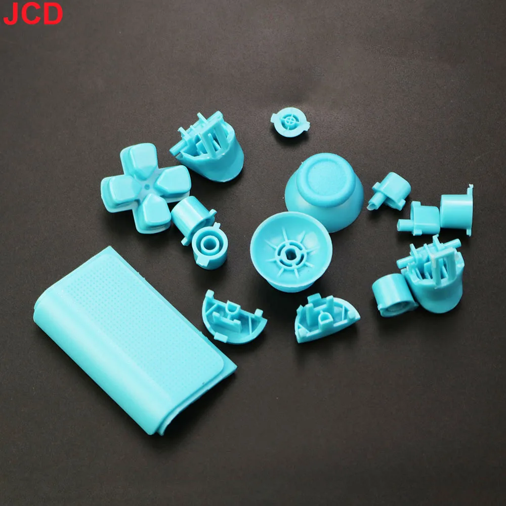 JCD For PS4 Pro Slim JDS 040 JDM 040 Game Handle Controllers Full Set Joysticks D-pad R1 L1 R2 L2 Direction Key AB XY Buttons