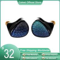 Kinera Celest Wyvern Black Remaster In Ear Earphones With MIC 3.5/4.4mm Cable Headphones IEMs Hifi Wired Gaming Headphones Gifts