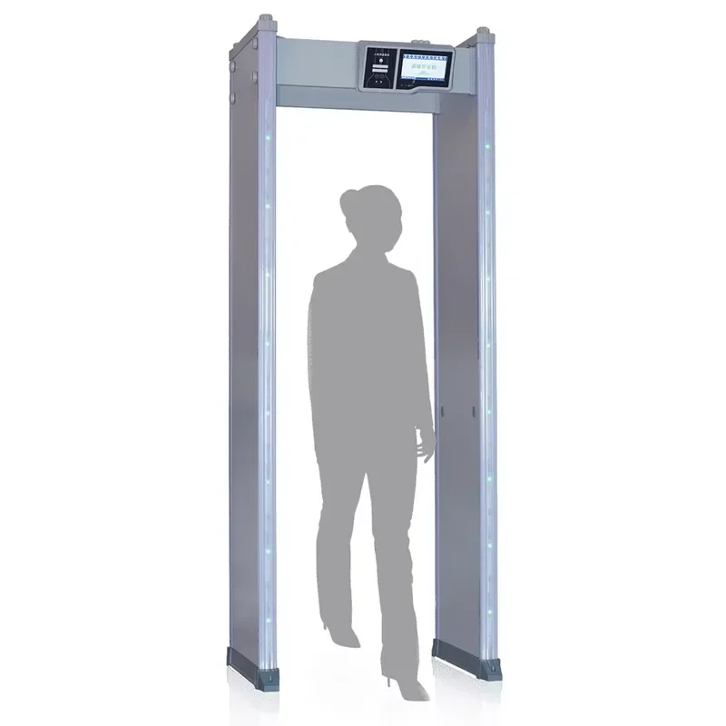 Multi Zones Walk Through Metal Detector for Security Check Door Frame Metal Detector for Factory Security Check