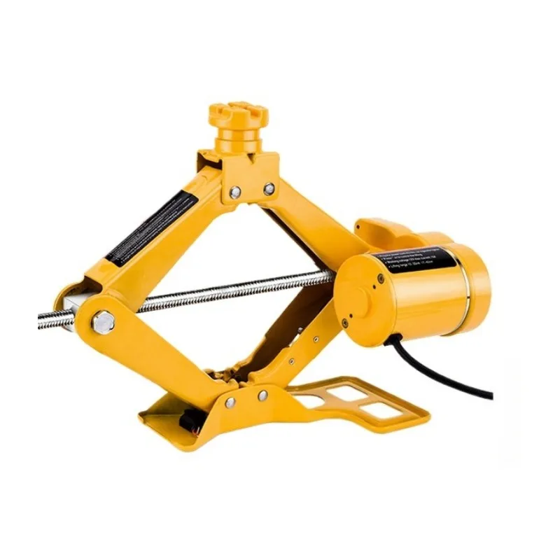 

12V Electric Scissor Car Jack 3 Ton Load Capacity Portable Auto Lift Kit With Hydraulic Stand 17cm Min Height For SUV Sedan