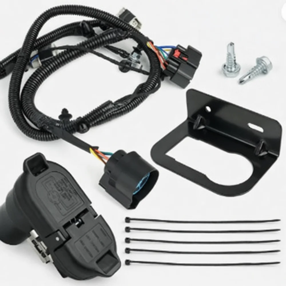 For Ford F150 Trailer Tow Wiring Harness HL3Z13A576A Plug Connector Assembly Kit 2015 2020 Park Aid System Car Wire