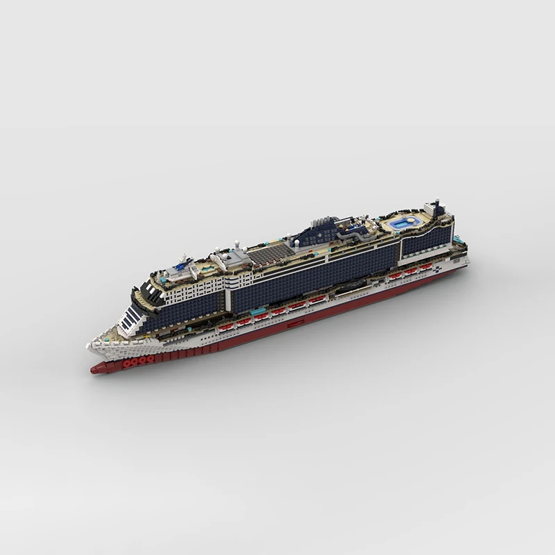 6270PCS Moc building blocks Creative  Set - MSC Seashore Building, Creative DIY,Suitable for Kids and Collectors Hot New Arrival