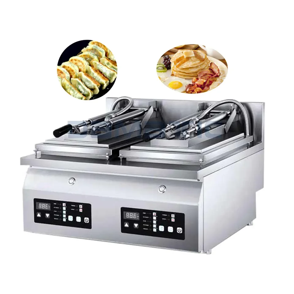 Hot Selling Multifunction Automatic Home Japanese Gyoza Making Machine Dumpling Cooker Fryer Maker view 3